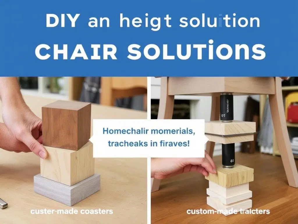 DIY-oplossingen om eetkamerstoelen hoger te maken met huishoudelijke materialen DIY-oplossingen om eetkamerstoelen hoger te maken met huishoudelijke materialen