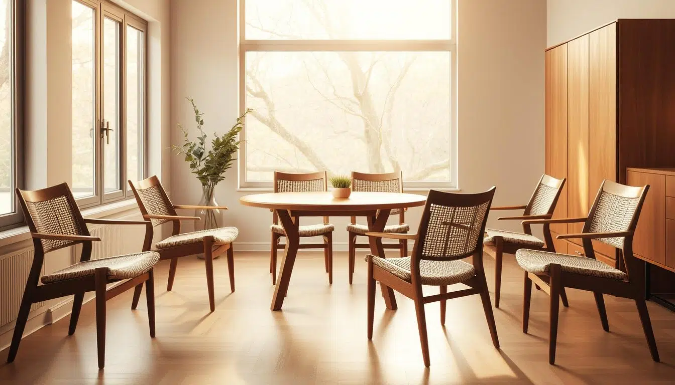Deense Eetkamerstoelen Jaren 50