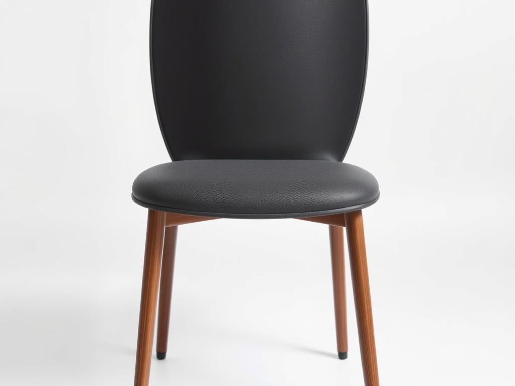 Design eetkamerstoel met optimale zithoogte voor lange personen Design eetkamerstoel met optimale zithoogte voor lange personen