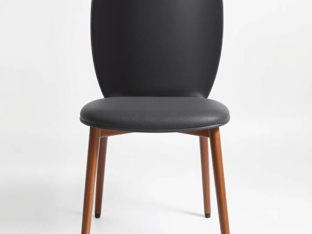 Design eetkamerstoel met optimale zithoogte voor lange personen Design eetkamerstoel met optimale zithoogte voor lange personen