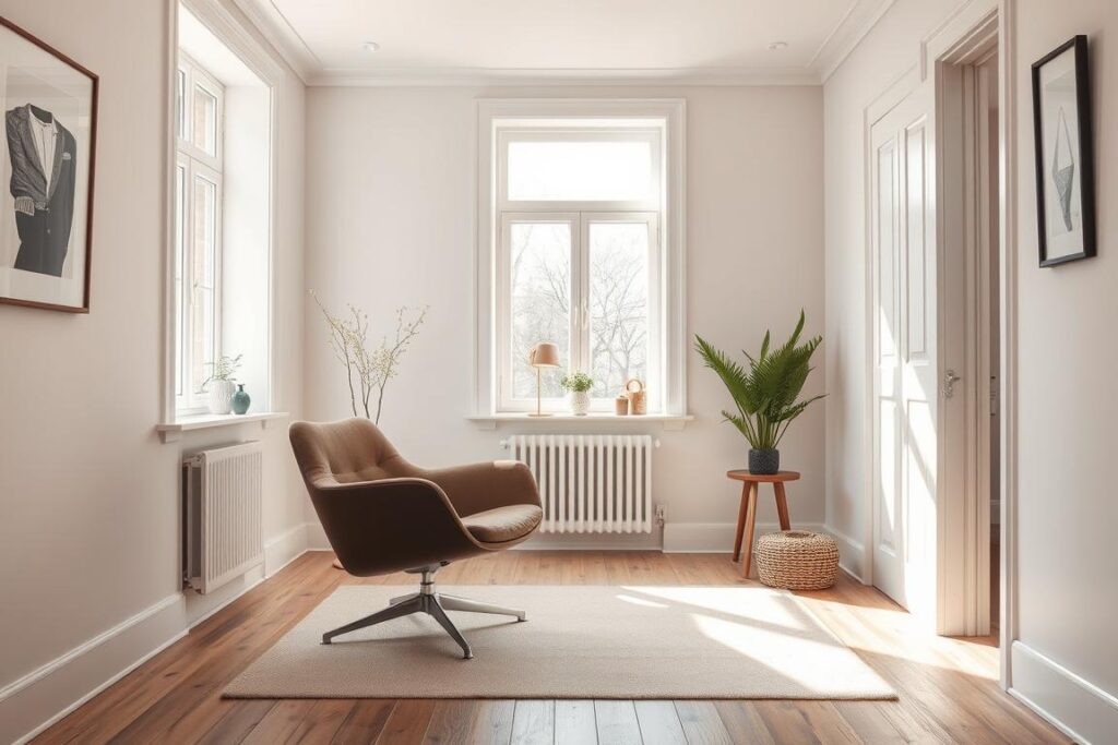 Designstoel in een stijlvol interieur Designstoel in een stijlvol interieur