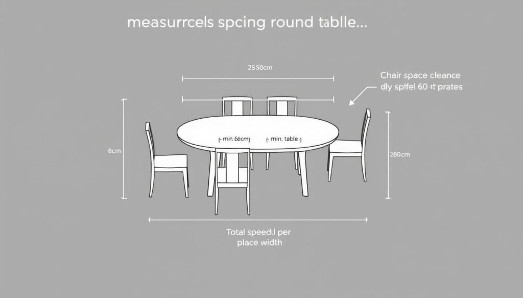 Diagram met ideale afmetingen tussen eetkamerstoelen en tafel voor het kiezen van de juiste eetkamerstoel Diagram met ideale afmetingen tussen eetkamerstoelen en tafel voor het kiezen van de juiste eetkamerstoel