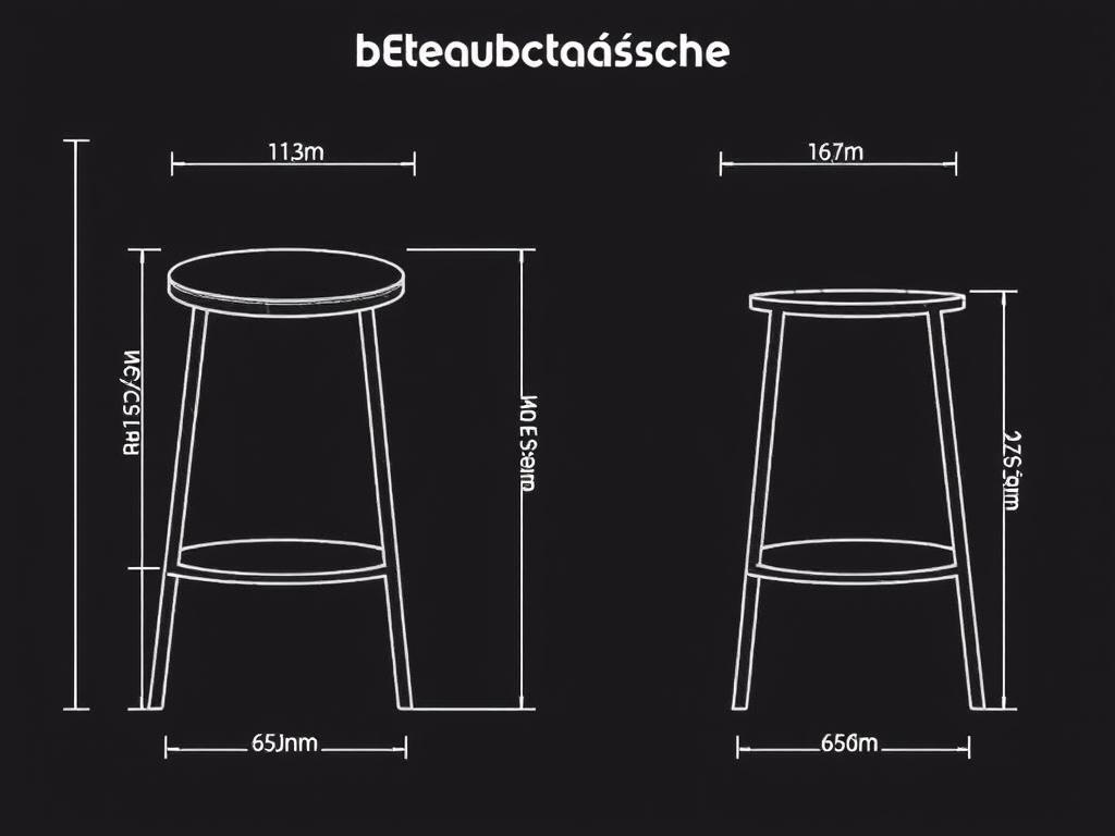 Diagram met standaard afmetingen Diagram met standaard afmetingen