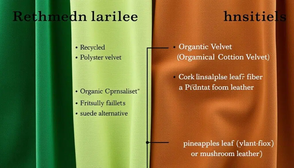 Duurzame alternatieven voor velvet en suède Duurzame alternatieven voor velvet en suède
