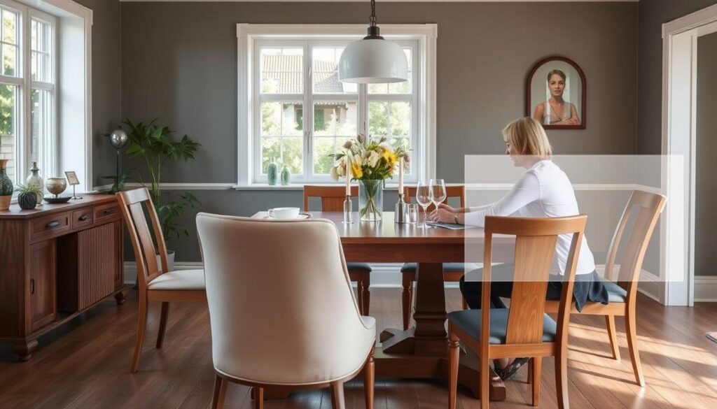Ergonomische aspecten van eetkamerstoelen en tafelindeling Ergonomische aspecten van eetkamerstoelen en tafelindeling