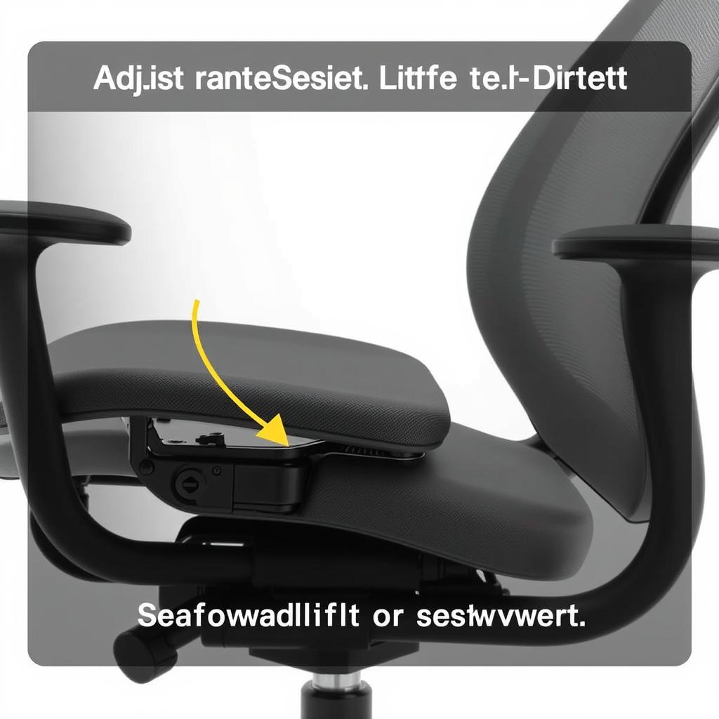 Ergonomische bureaustoel Ergonomische bureaustoel