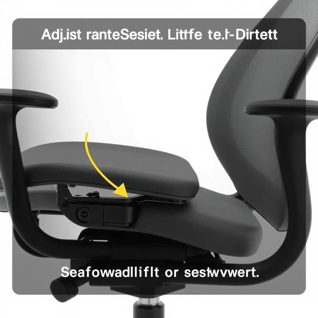 Ergonomische bureaustoel Ergonomische bureaustoel