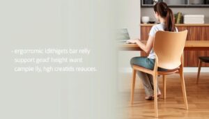 Ergonomische eetkamerstoel met juiste zithoogte en rugsteun voor optimaal comfort bij het kiezen van de juiste eetkamerstoel