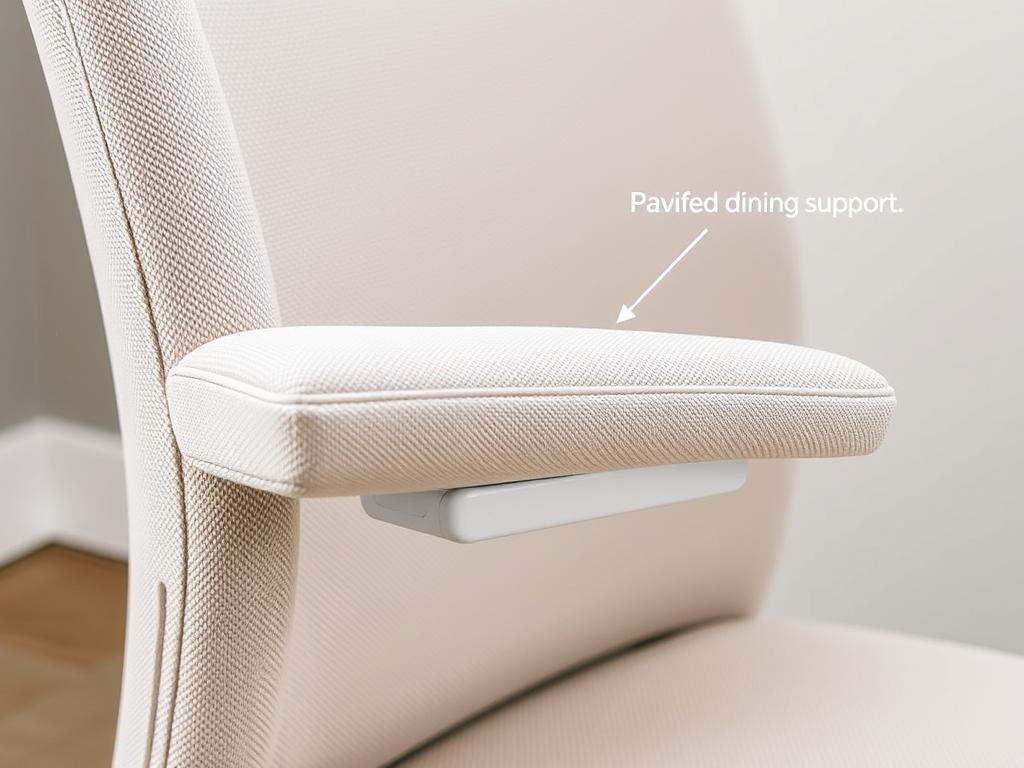 Ergonomische eetkamerstoel 