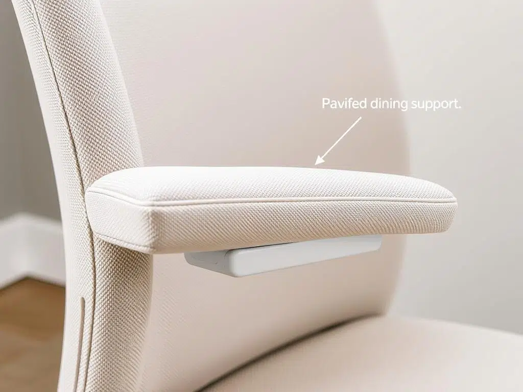 Ergonomische eetkamerstoel 