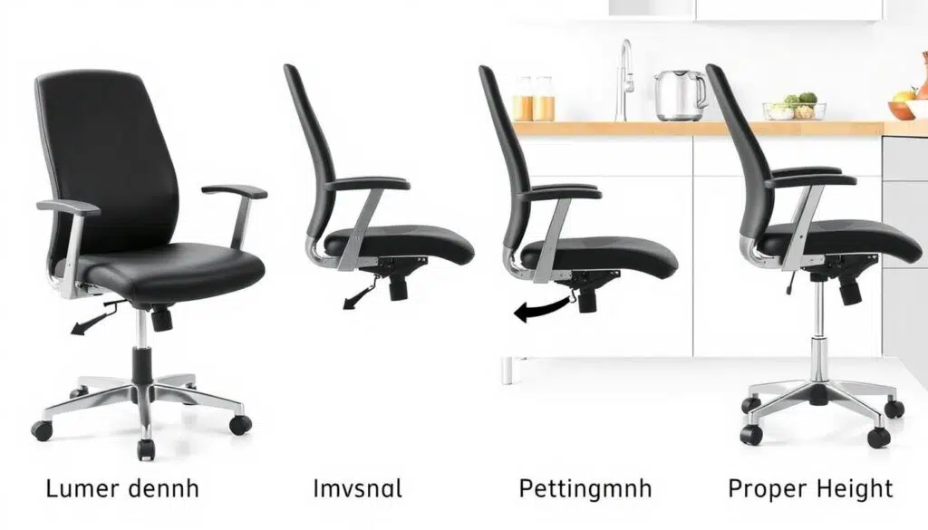 Ergonomische stoelen met verschillende comfort features uitgelicht Ergonomische stoelen met verschillende comfort features uitgelicht
