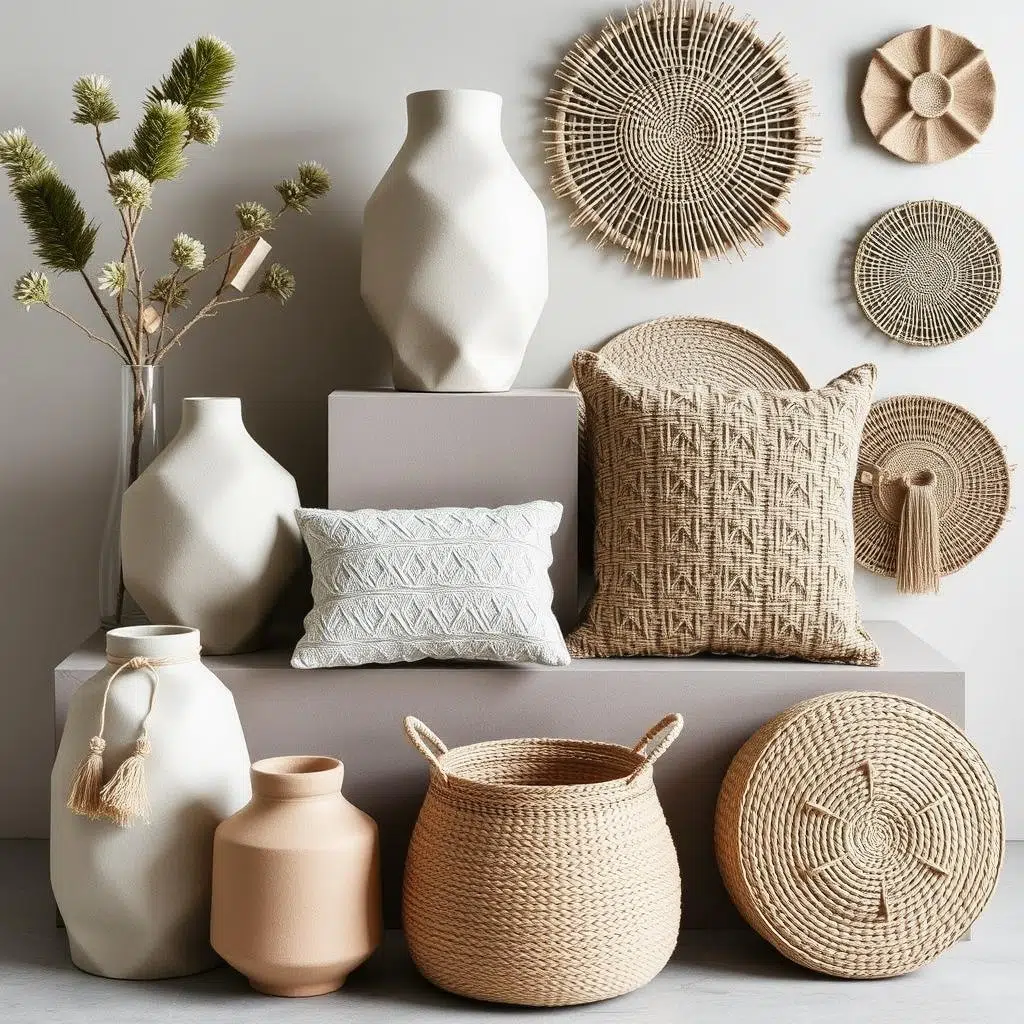 Ferm Living woonaccessoires met organische vormen en natuurlijke materialen Ferm Living woonaccessoires met organische vormen en natuurlijke materialen
