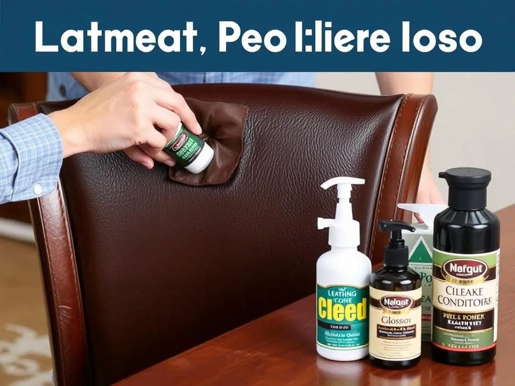 Het onderhoud van leer geschikt voor eetkamerstoelen met speciale leerproducten Het onderhoud van leer geschikt voor eetkamerstoelen met speciale leerproducten