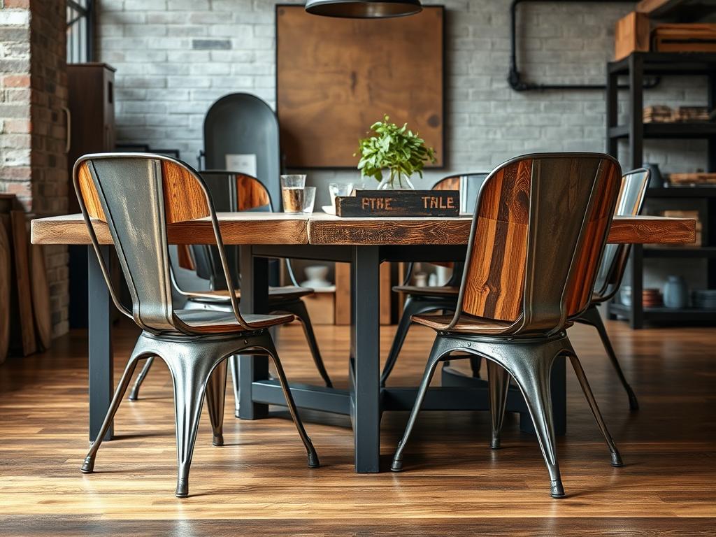 Industriële modellen met ruwe materialen en functioneel design Industriële modellen met ruwe materialen en functioneel design