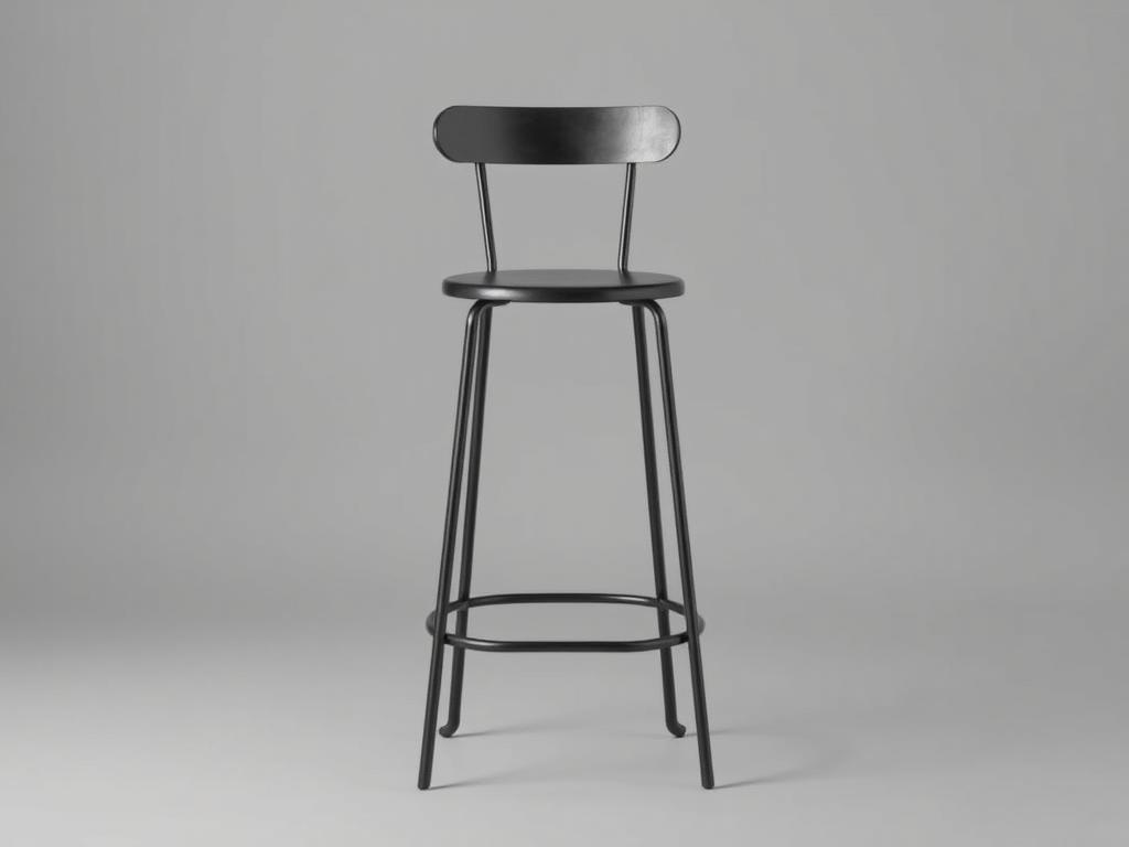 Industriële stoel met minimalistisch design Industriële stoel met minimalistisch design