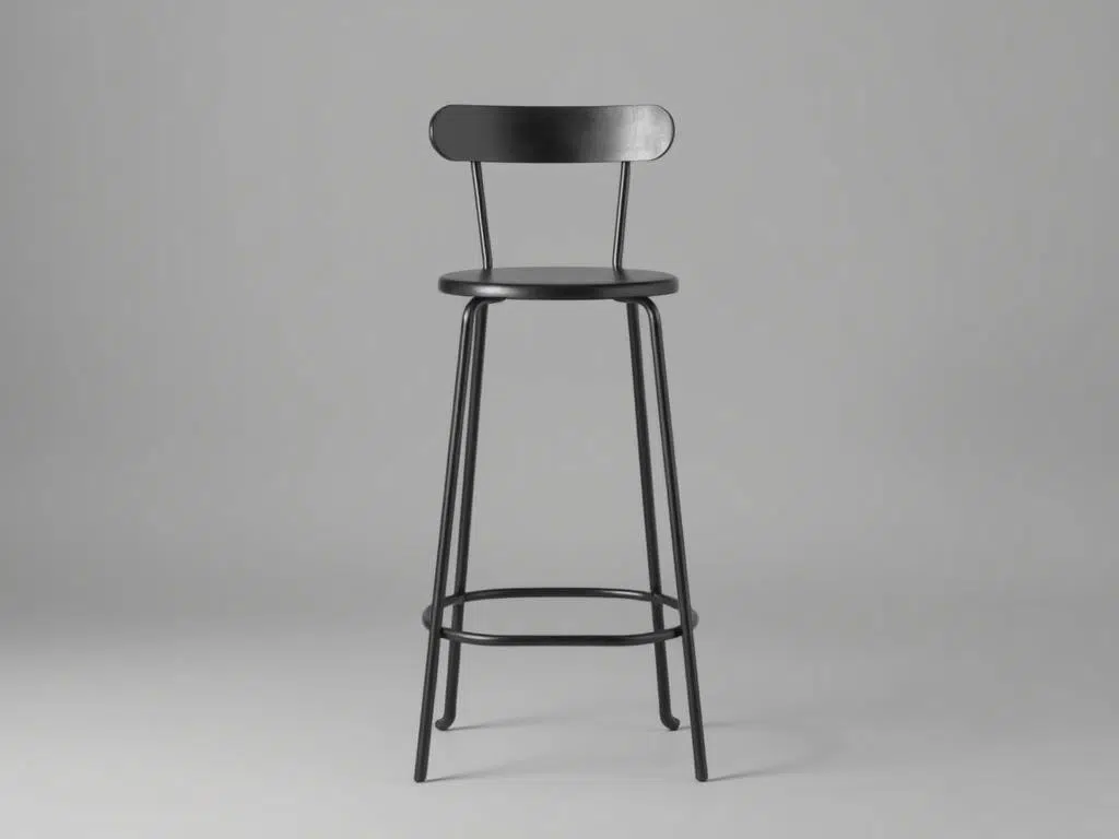 Industriële stoel met minimalistisch design Industriële stoel met minimalistisch design