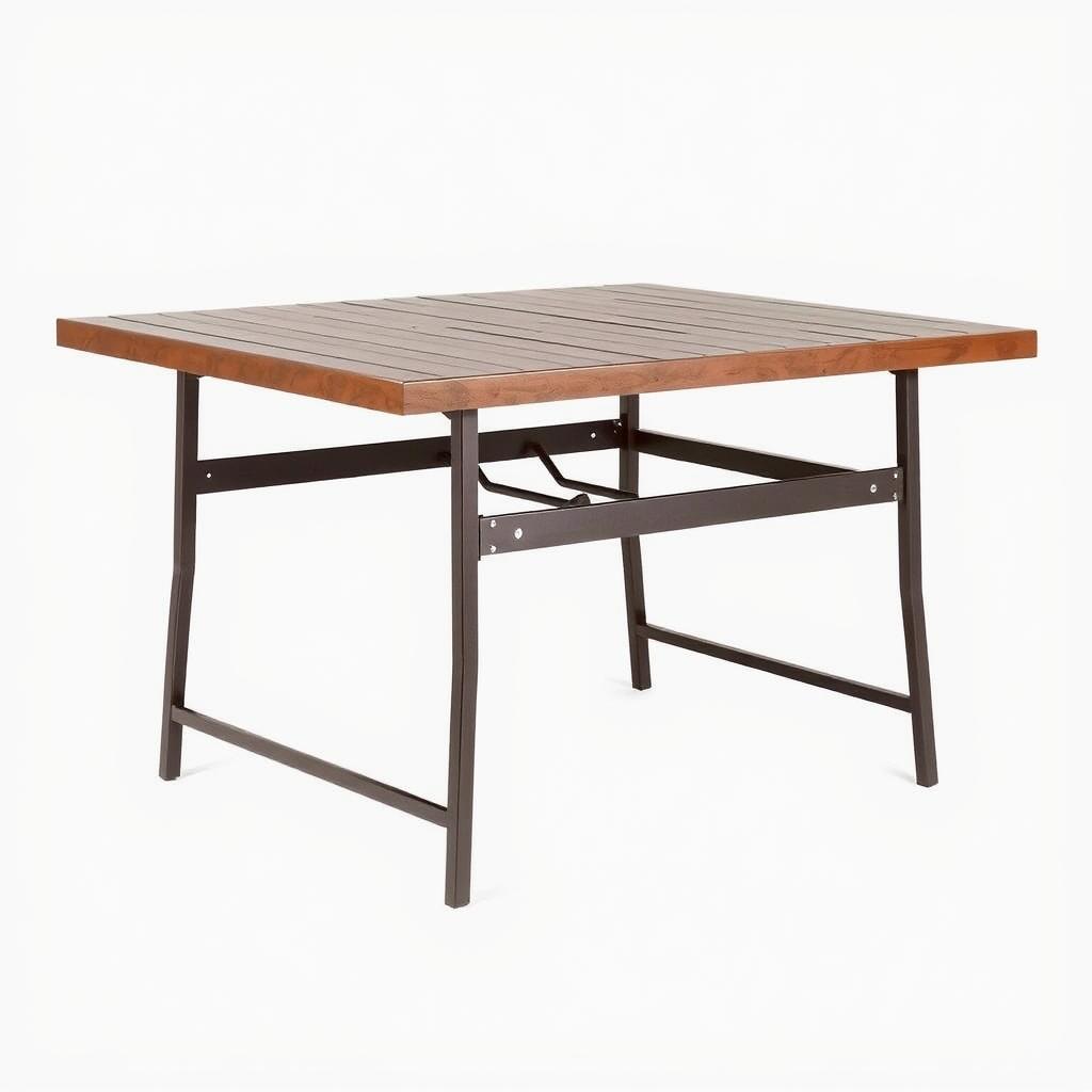 Inklapbare tuintafel voor buiten gebruik