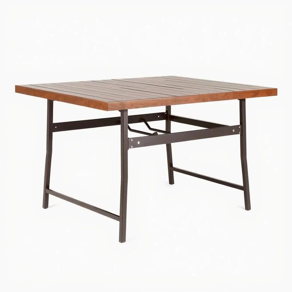 Inklapbare tuintafel voor buiten gebruik Inklapbare tuintafel voor buiten gebruik