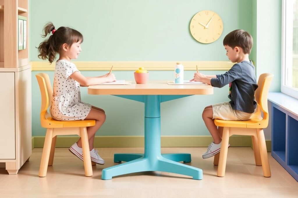 Kindermeubels met aangepaste hoogtes voor optimaal comfort Kindermeubels met aangepaste hoogtes voor optimaal comfort