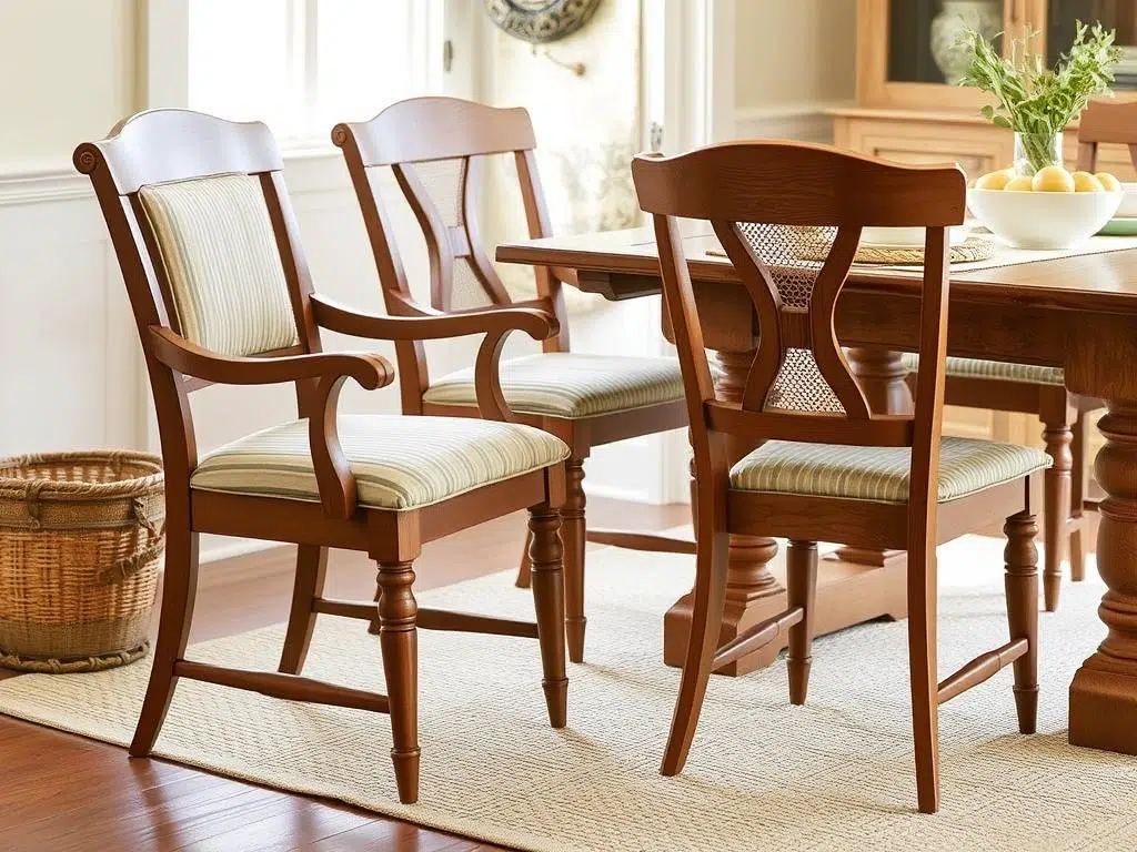 Landelijke eetkamerstoelen met klassieke vormgeving en natuurlijke materialen voor het kiezen van de juiste eetkamerstoel Landelijke eetkamerstoelen met klassieke vormgeving en natuurlijke materialen voor het kiezen van de juiste eetkamerstoel