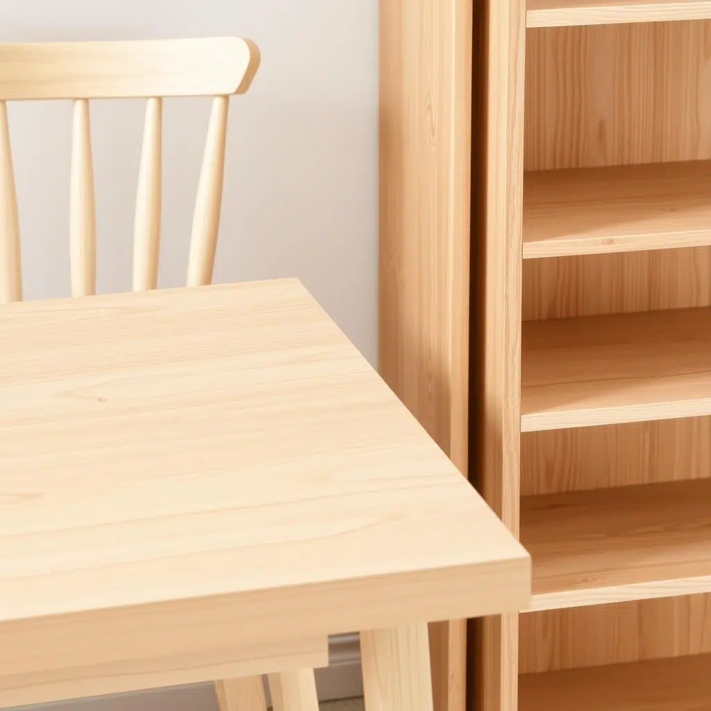 Licht houten meubels in Scandinavische woonstijl Licht houten meubels in Scandinavische woonstijl