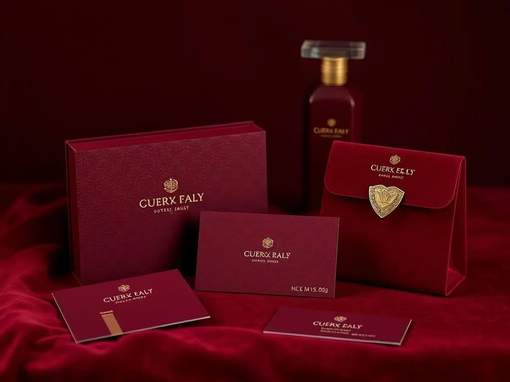 Luxe branding en grafisch ontwerp met velvet kleur Luxe branding en grafisch ontwerp met velvet kleur