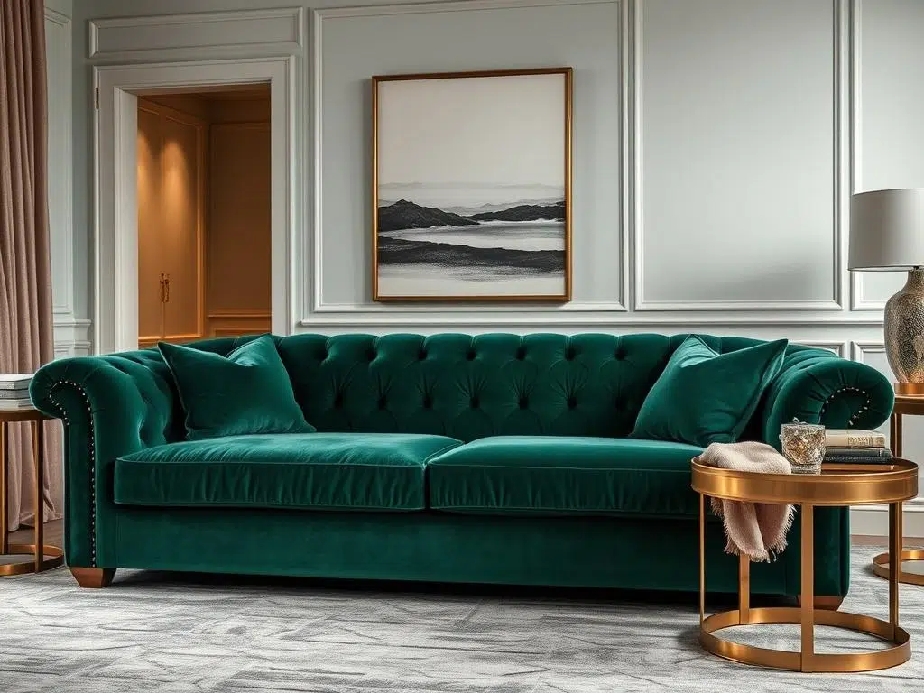 Luxe fluwelen meubels als alternatief voor boucle in 2025 Luxe fluwelen meubels als alternatief voor boucle in 2025