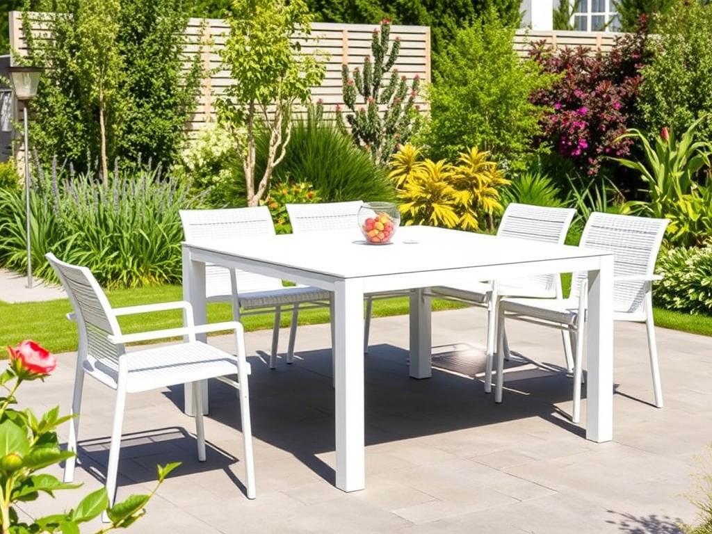 Moderne aluminium tuinmeubelen