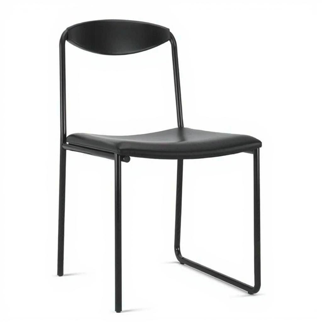 Moderne eetkamerstoel met metalen frame voor het kiezen van de juiste eetkamerstoel Moderne eetkamerstoel met metalen frame voor het kiezen van de juiste eetkamerstoel