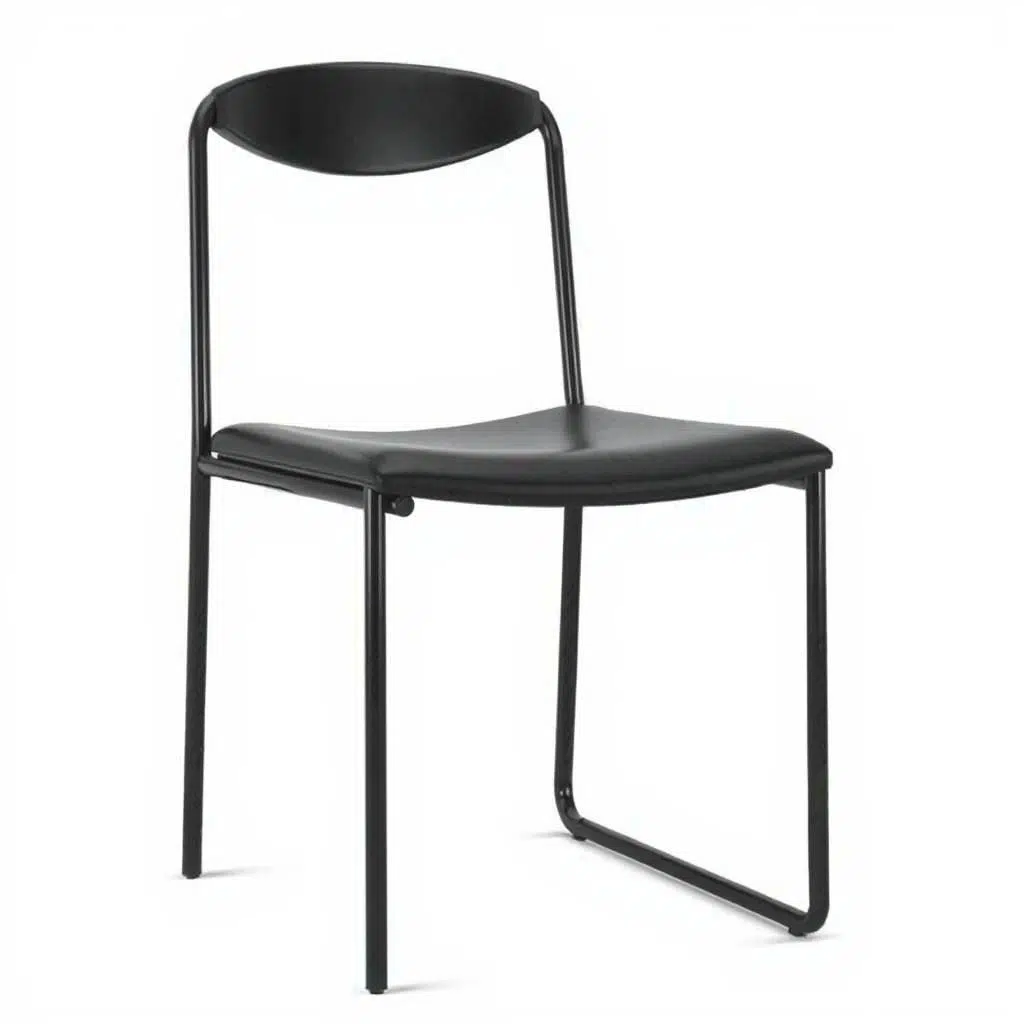 Moderne eetkamerstoel met metalen frame voor het kiezen van de juiste eetkamerstoel Moderne eetkamerstoel met metalen frame voor het kiezen van de juiste eetkamerstoel