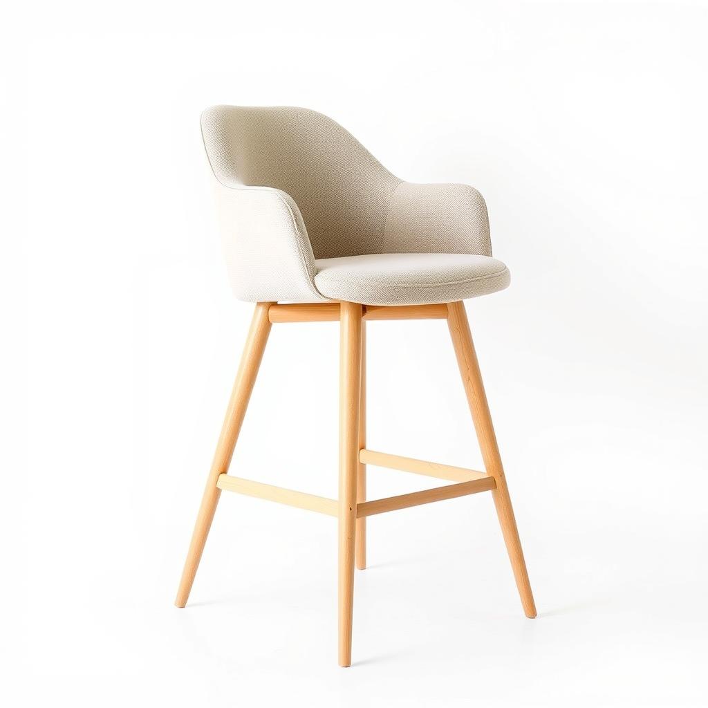 Moderne hoge eetkamerstoelen in Scandinavische stijl Moderne hoge eetkamerstoelen in Scandinavische stijl