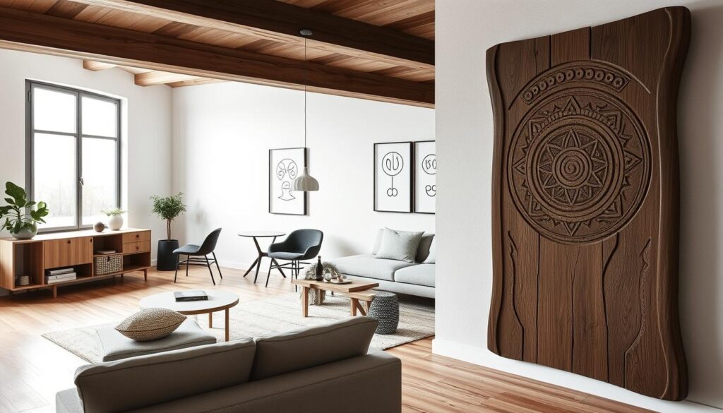 Moderne interpretatie van Vikingerfgoed in typisch Scandinavisch design en kunst Moderne interpretatie van Vikingerfgoed in typisch Scandinavisch design en kunst