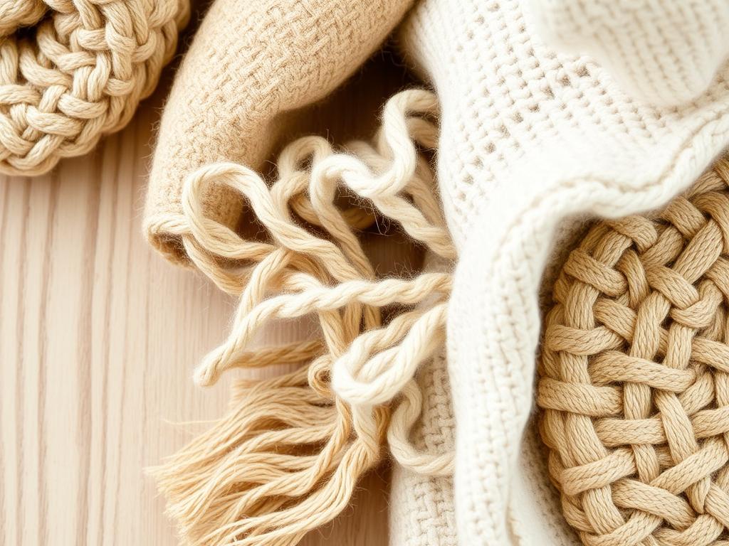 Natuurlijke materialen in Scandinavisch interieur: hout, wol en linnen