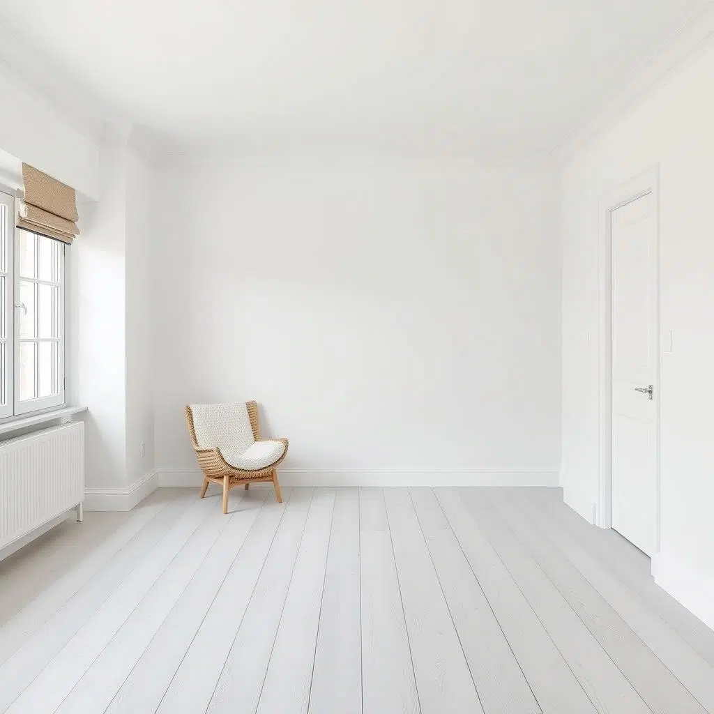 Neutrale basis in Scandinavisch interieur Neutrale basis in Scandinavisch interieur