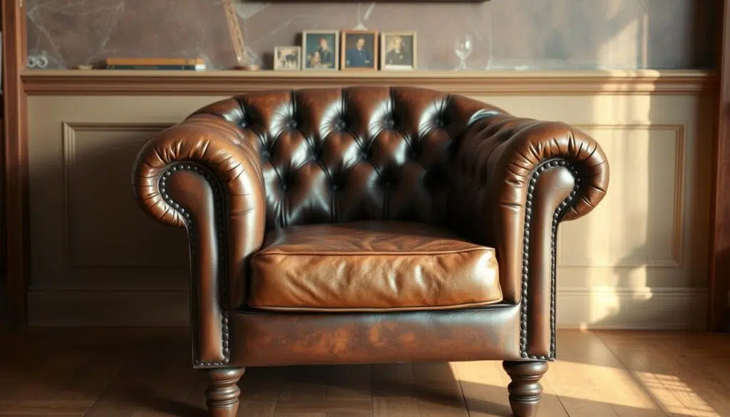 Prachtig onderhouden vintage leren fauteuil die er als nieuw uitziet Prachtig onderhouden vintage leren fauteuil die er als nieuw uitziet