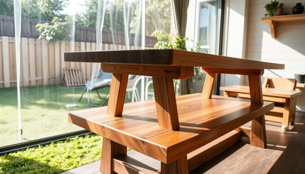 Proces van acclimatiseren van een tuinmeubel voor buitengebruik Proces van acclimatiseren van een tuinmeubel voor buitengebruik