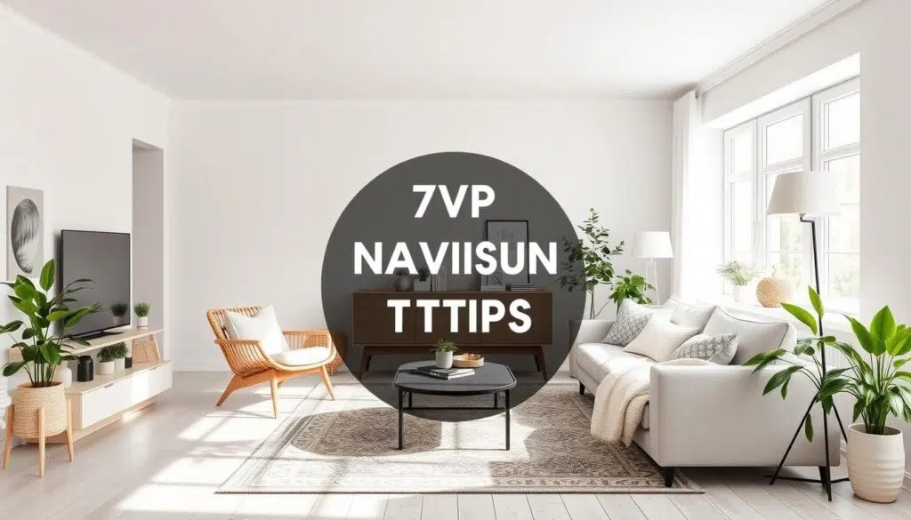 Scandinavisch interieur met praktische tips gevisualiseerd