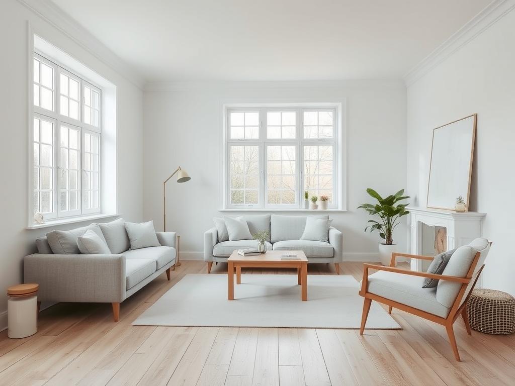 Scandinavisch interieurdesign in de woonkamer Scandinavisch interieurdesign in de woonkamer
