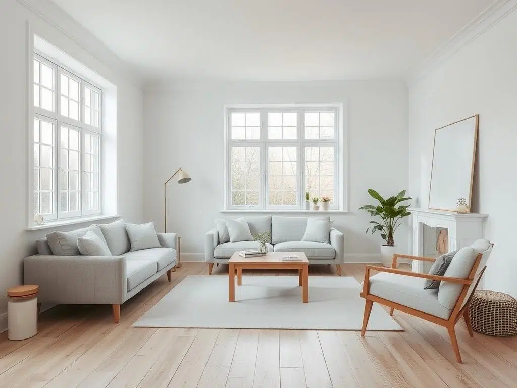 Scandinavisch interieurdesign in de woonkamer Scandinavisch interieurdesign in de woonkamer