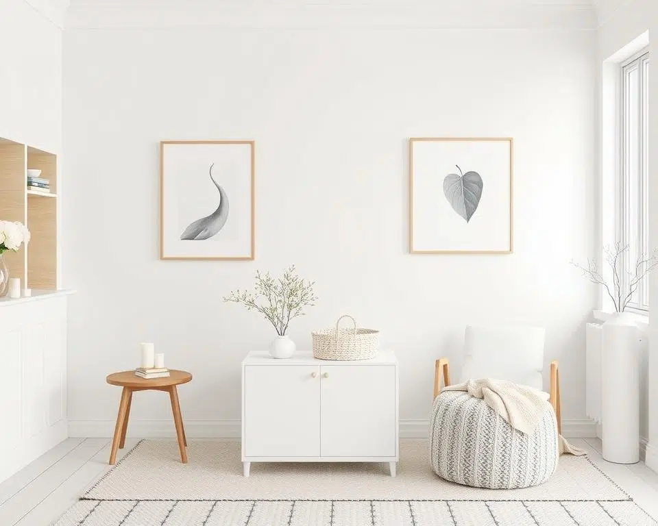 Scandinavisch kleurenpalet met wit, beige en grijstinten Scandinavisch kleurenpalet met wit, beige en grijstinten