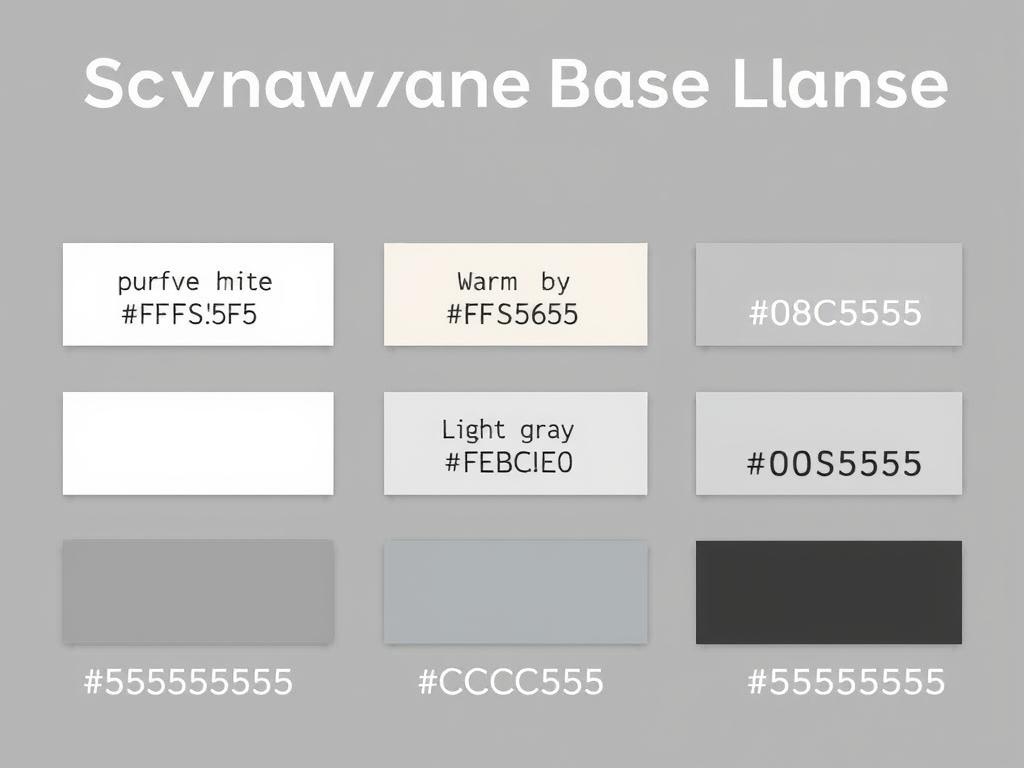 Scandinavische basiskleuren met hexcodes Scandinavische basiskleuren met hexcodes
