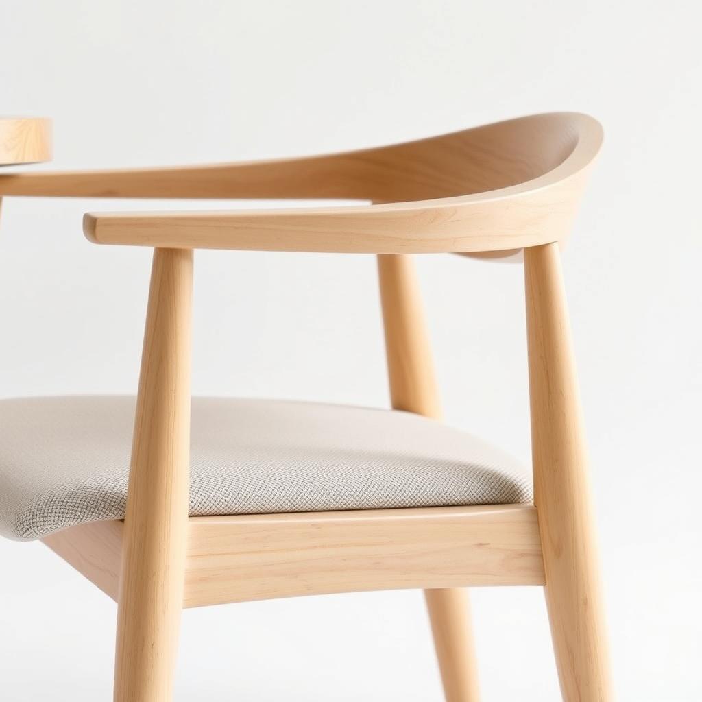Scandinavische eetkamerstoel Scandinavische eetkamerstoel
