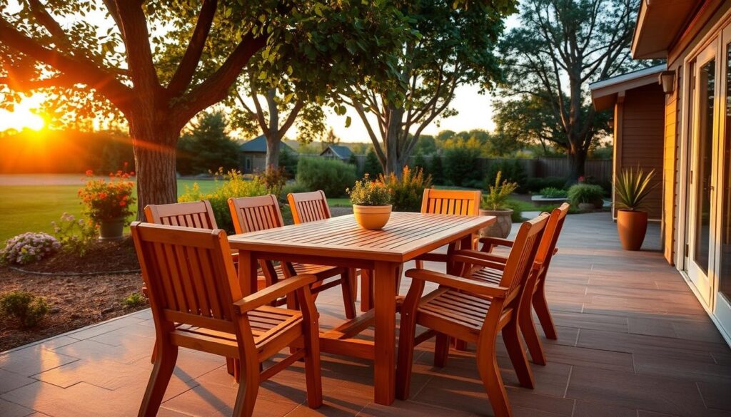 Sfeervolle buitensetting