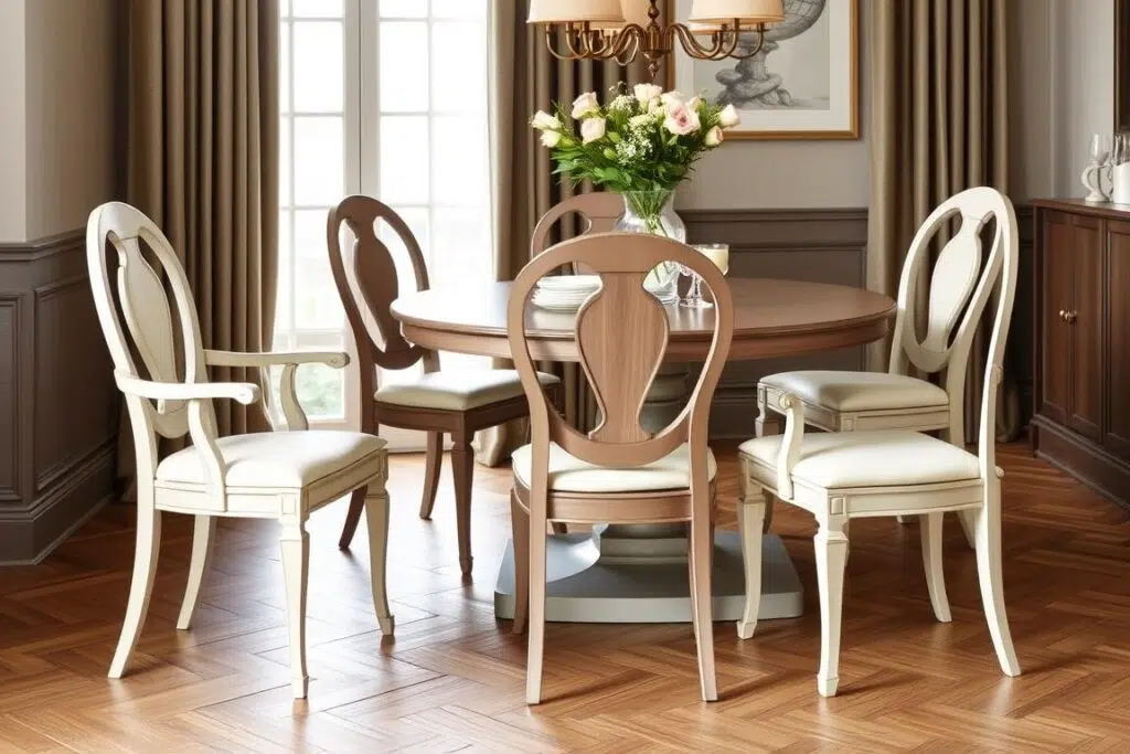 Standaard eetkamerstoelen voor een eettafel van 78 cm hoog Standaard eetkamerstoelen voor een eettafel van 78 cm hoog