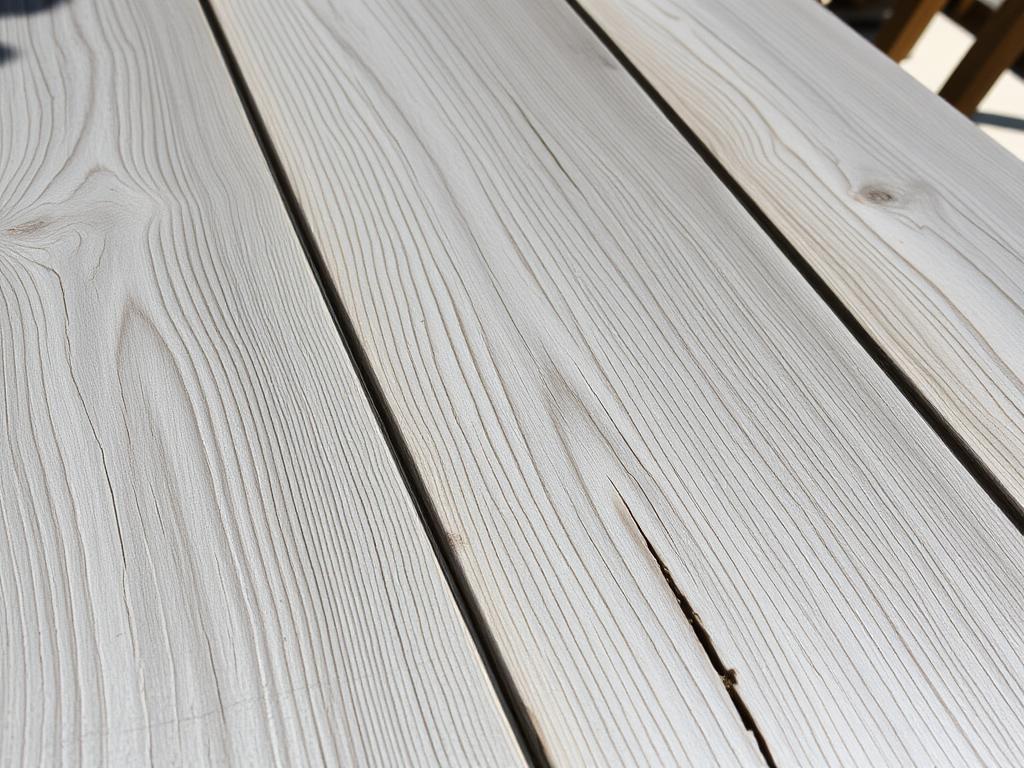 Teakhouten tuintafel met natuurlijke vergrijzing