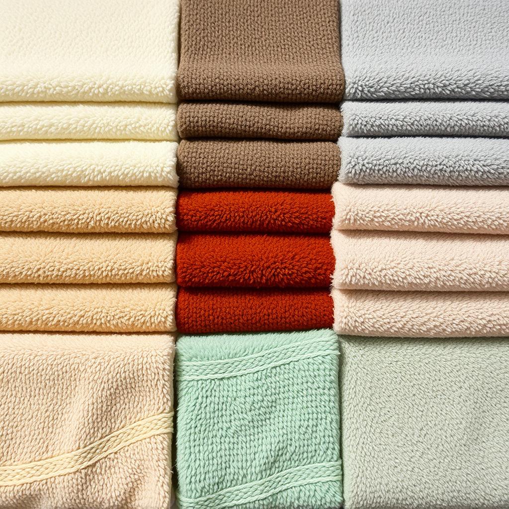 Teddy boucle stof in verschillende kleuren die de veelzijdigheid toont Teddy boucle stof in verschillende kleuren die de veelzijdigheid toont