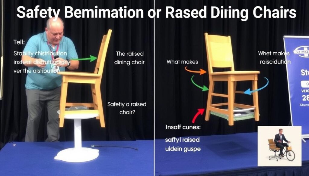 Veiligheidstips bij het verhogen van eetkamerstoelen Veiligheidstips bij het verhogen van eetkamerstoelen