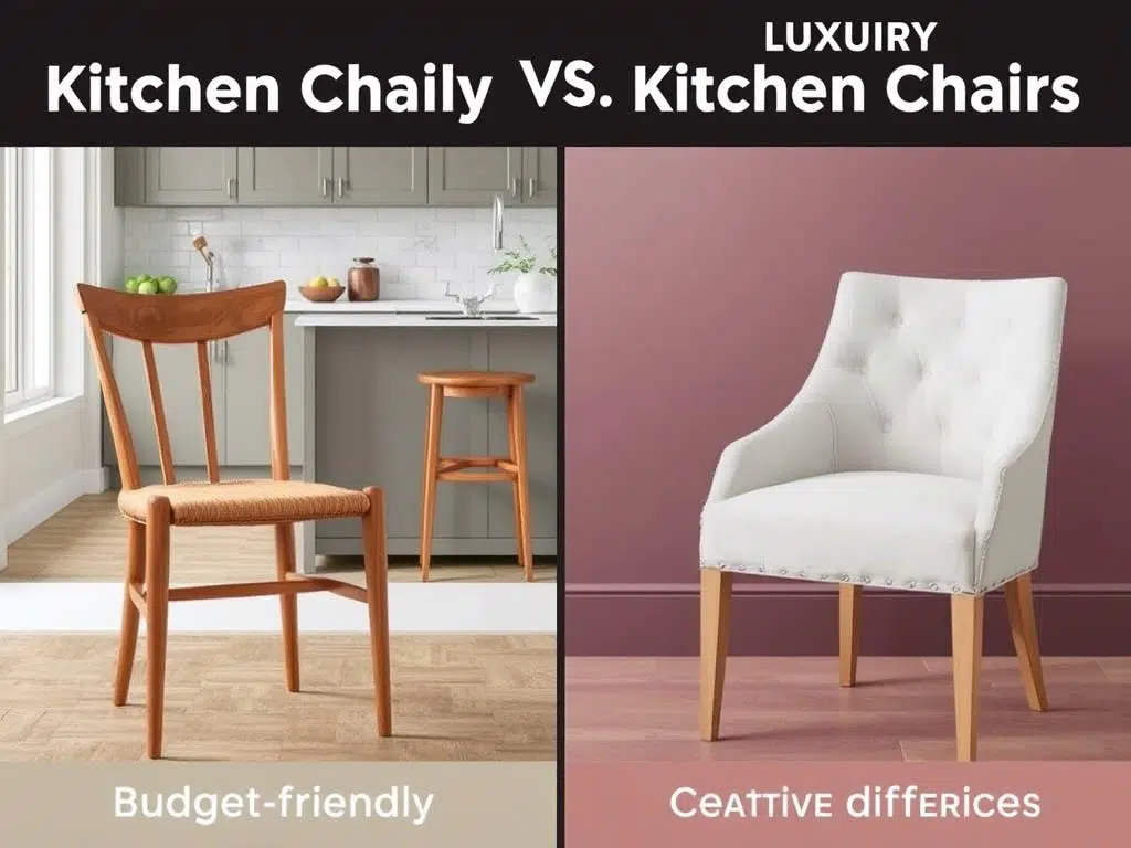 Vergelijking tussen budget en luxe stoelen Vergelijking tussen budget en luxe stoelen