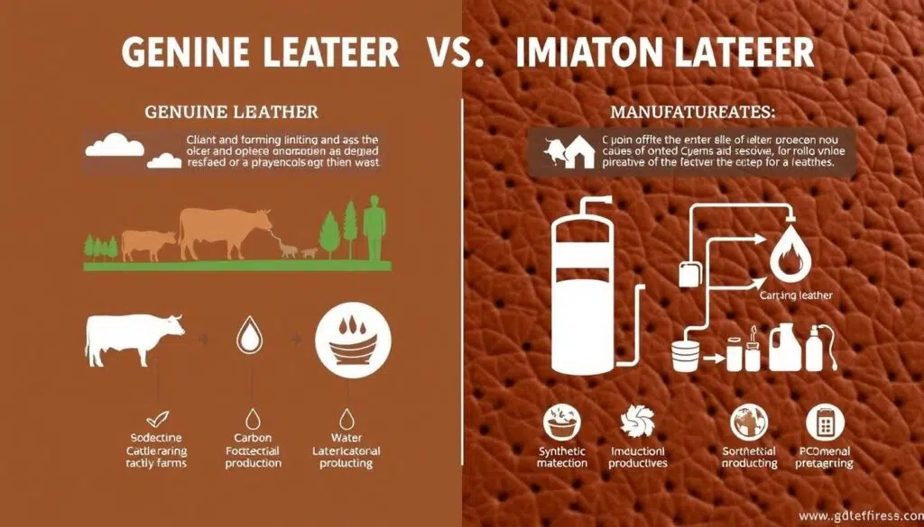 Vergelijking van de milieu-impact tussen imitatieleer en echt leer productieprocessen Vergelijking van de milieu-impact tussen imitatieleer en echt leer productieprocessen