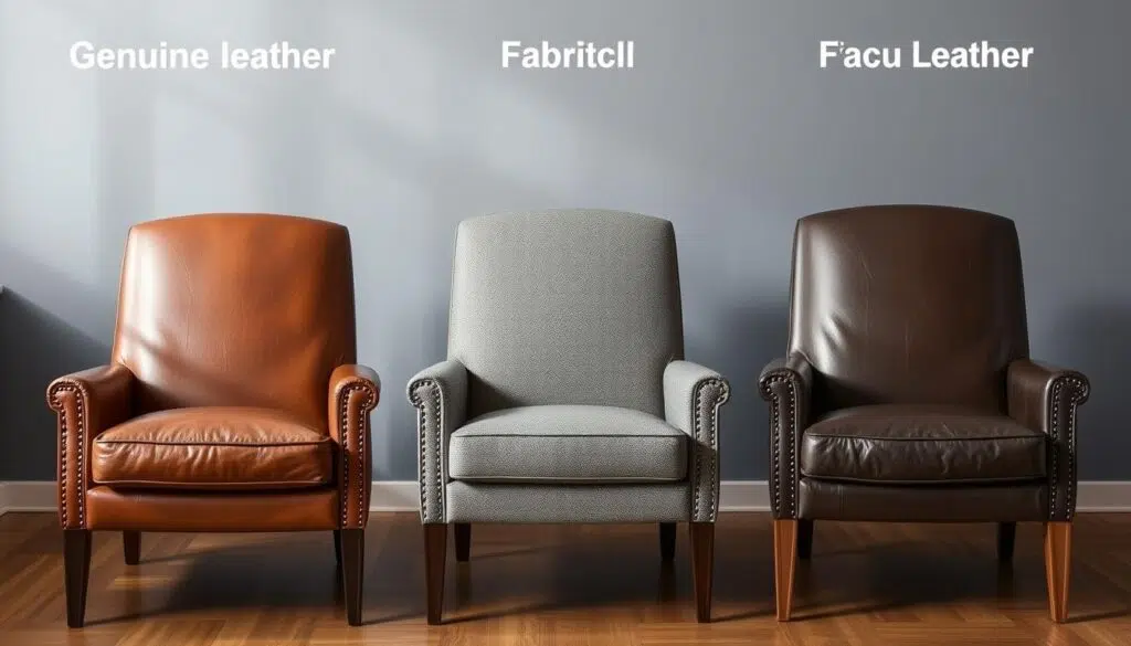 Vergelijking van leren, stoffen en kunstleren stoelen toont verschillende nadelen van leren stoelen Vergelijking van leren, stoffen en kunstleren stoelen toont verschillende nadelen van leren stoelen